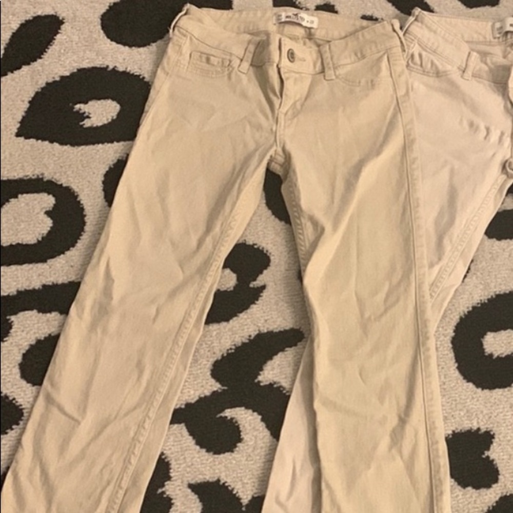 Hollister Flare Khakis for Separate Sale